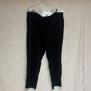 Adidas Men's Sleek Black Dress Trousers